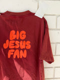 big kids BJF tee in red