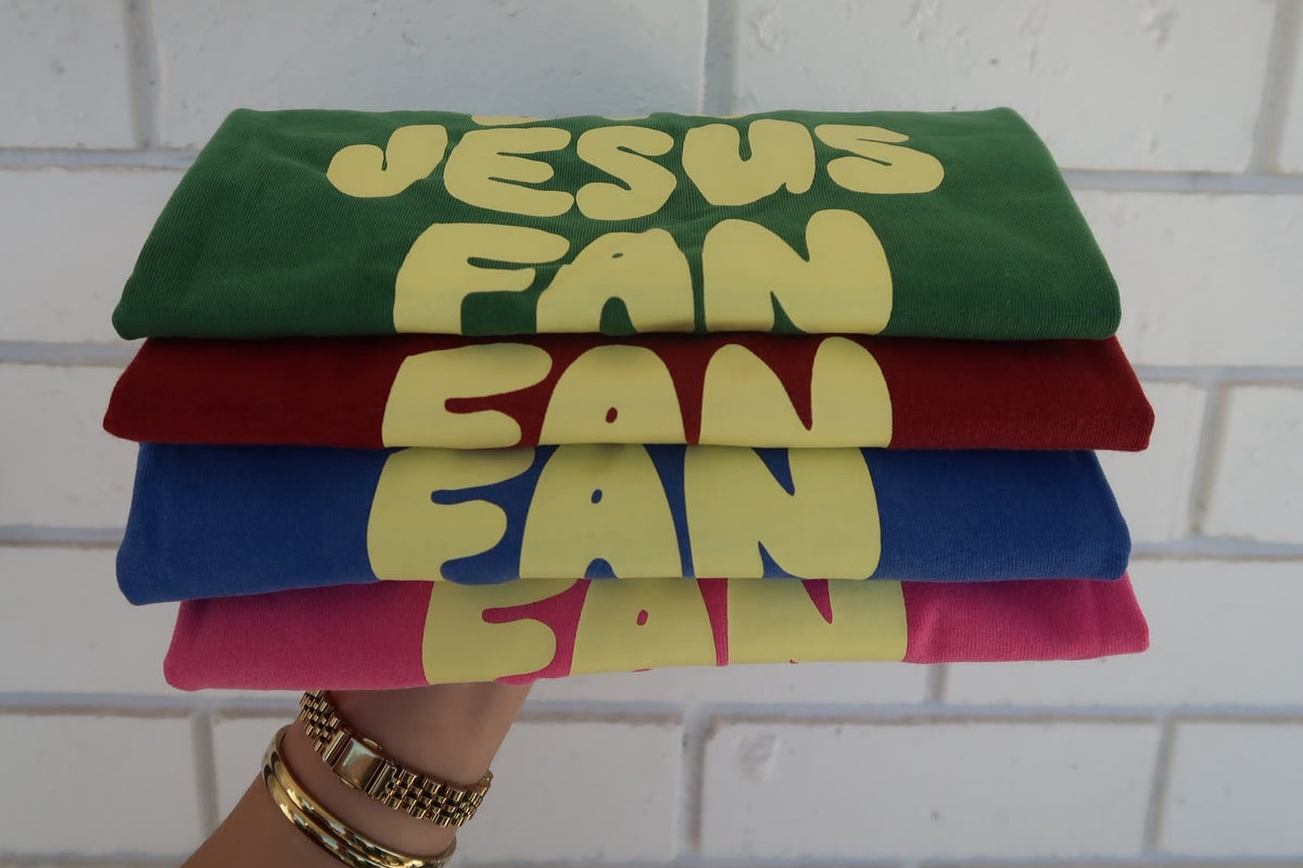 Kids BJF tees with lemon text