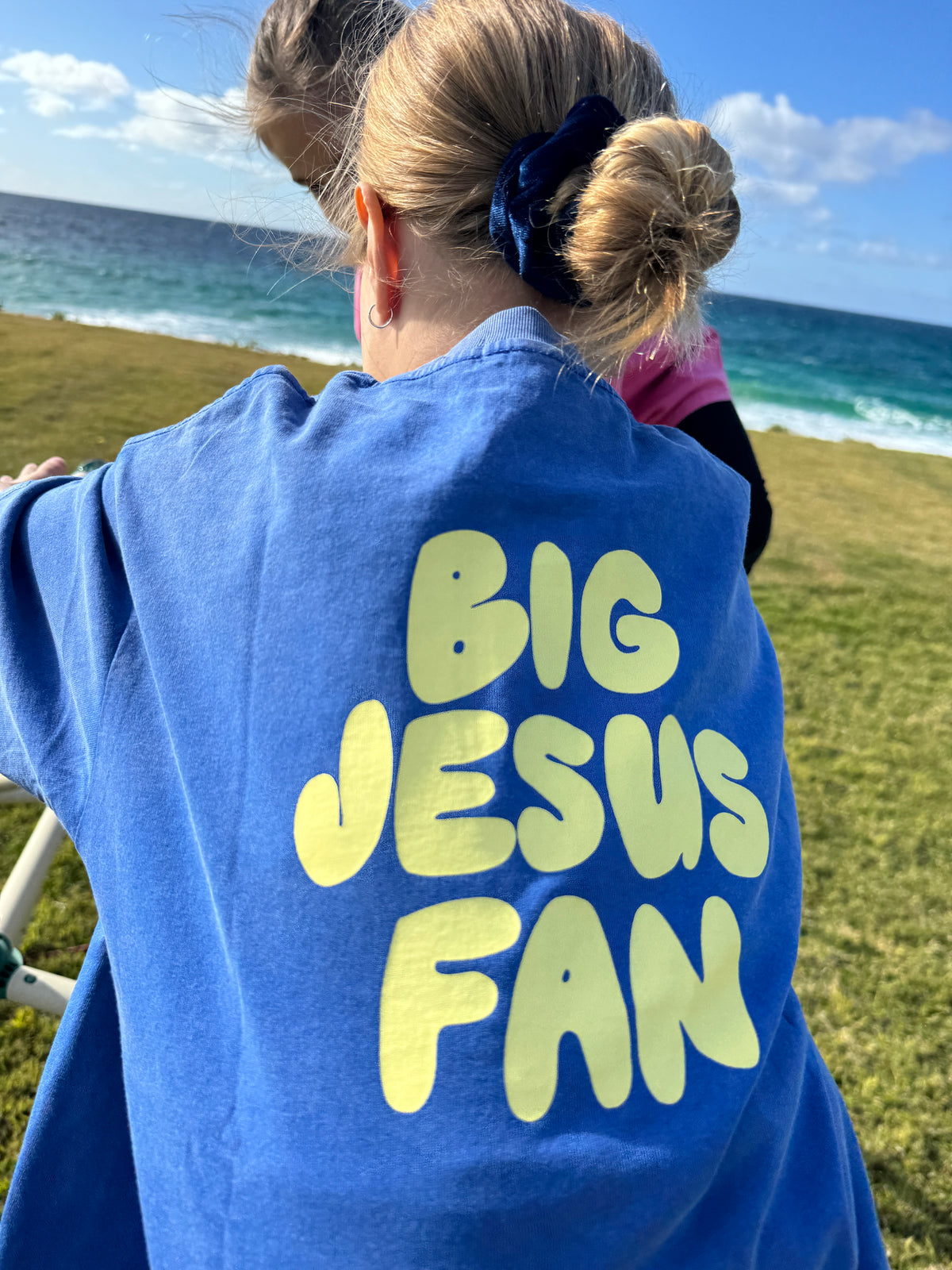 Kids BJF tees with lemon text