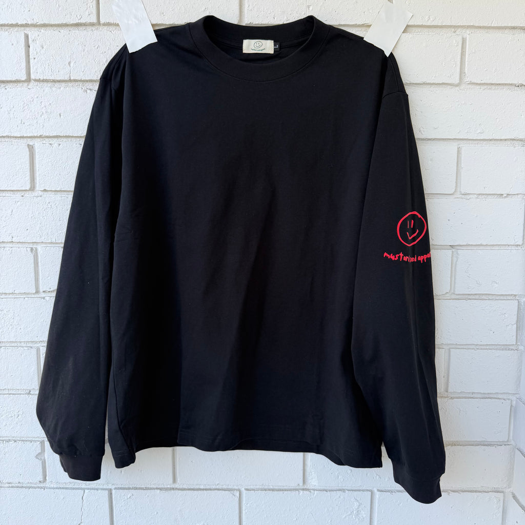 Adult Heart on Fire Black