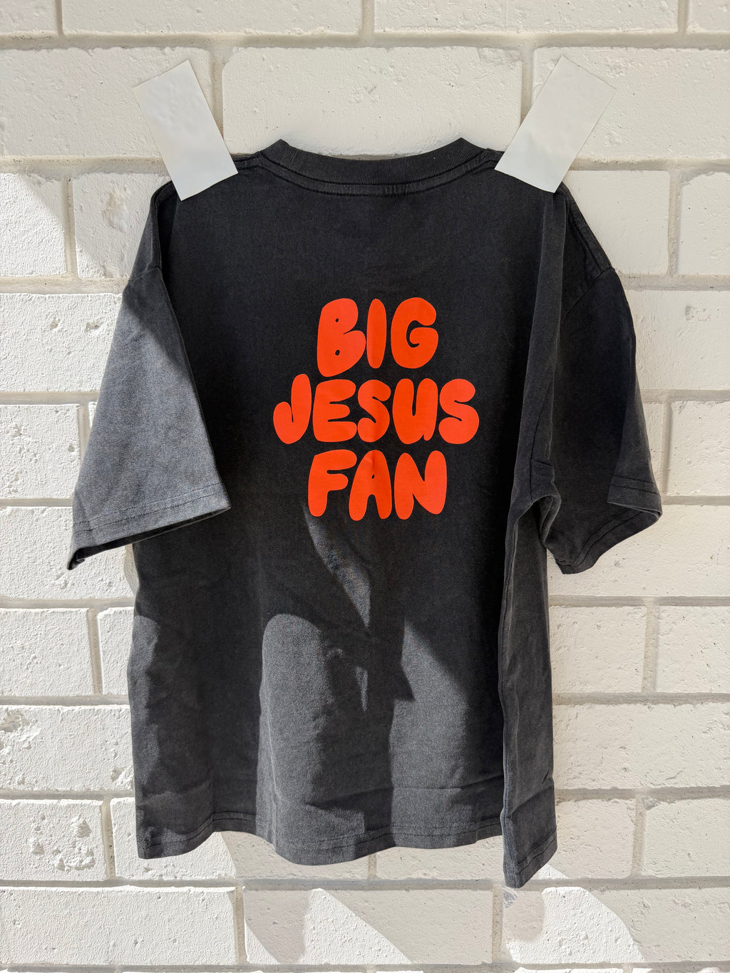 big kids BJF tee in black