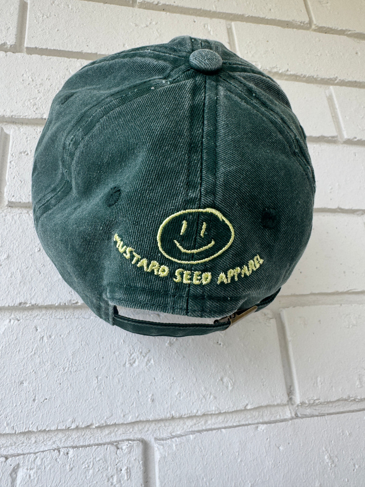 Kingdom Seeker washed green cap