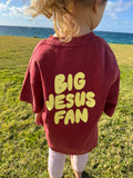 Kids BJF tees with lemon text