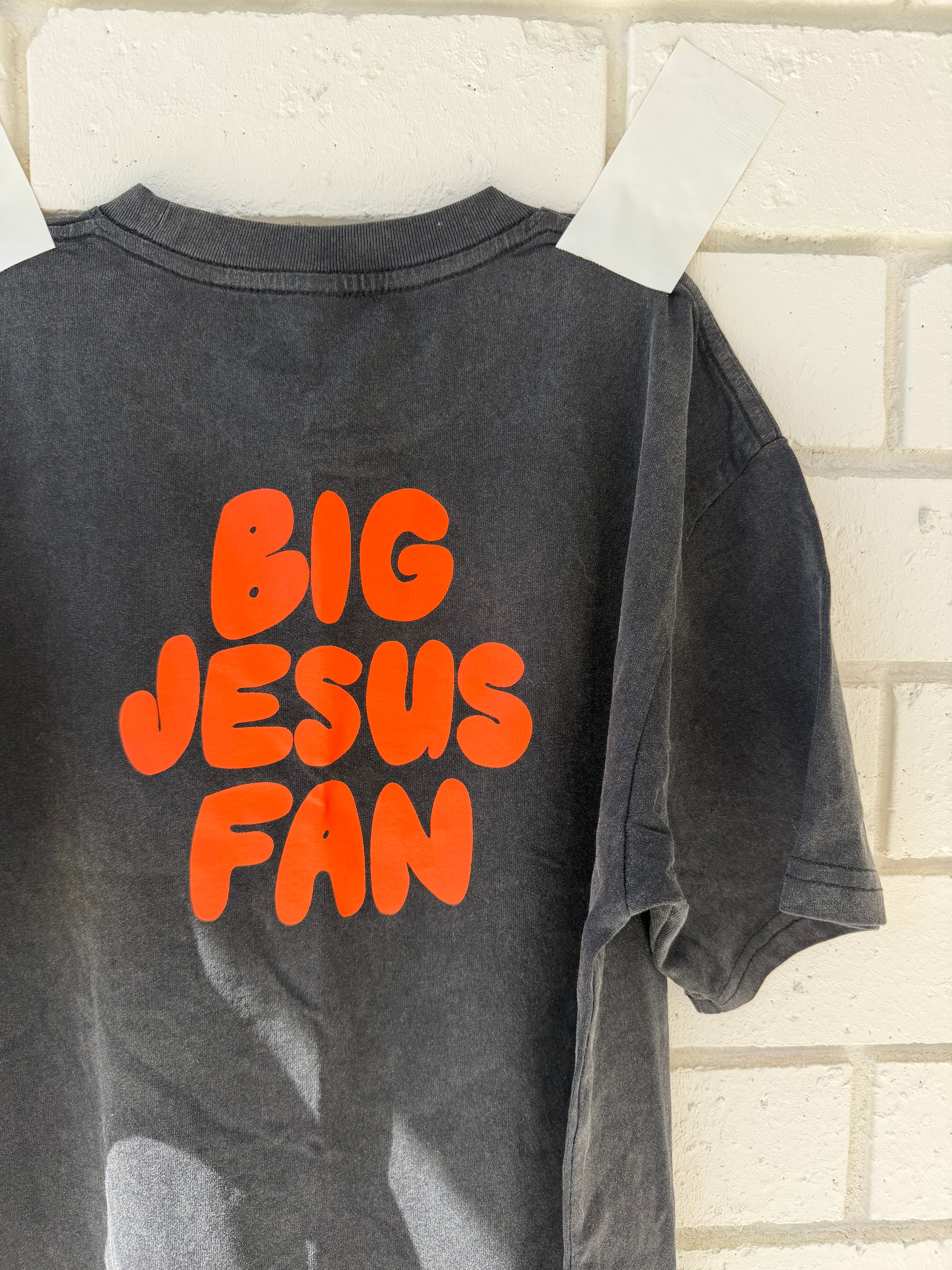 big kids BJF tee in black