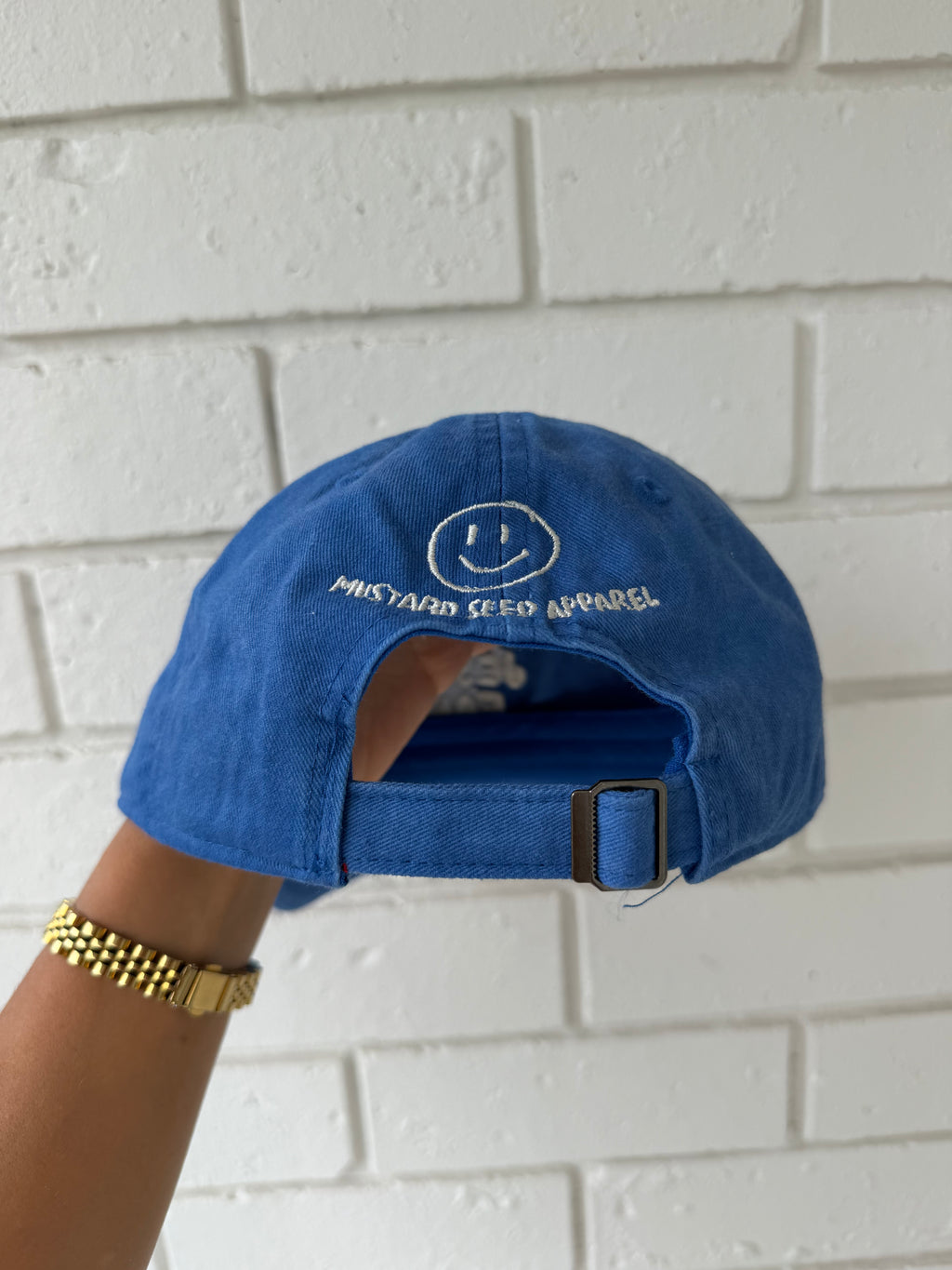 Kids blue BJF cap