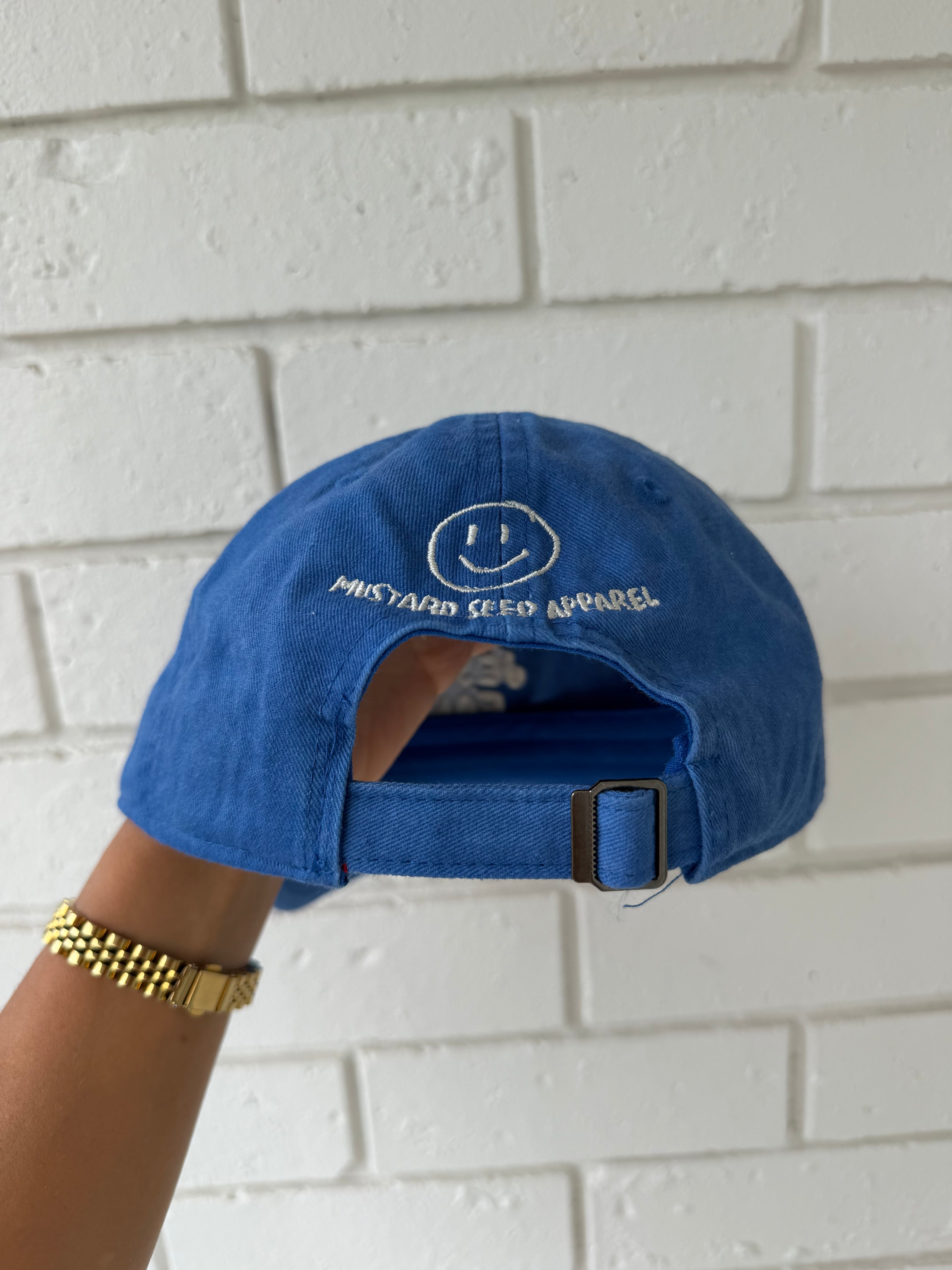 Kids blue BJF cap